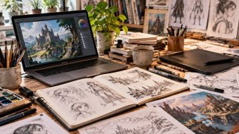 Illustration, animation, BD, concept art : quel métier pour un adolescent qui aime dessiner ?